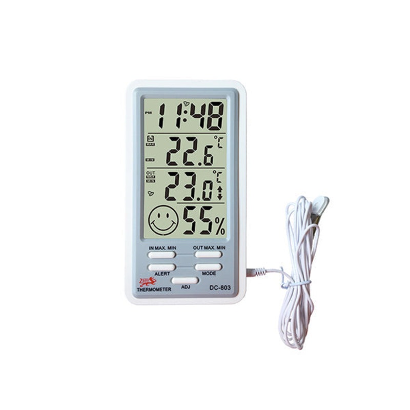 Top, Digital Weather Station Thermometer Hygrometer Temperature and Humidity Monitor Alarm Clock – DC803