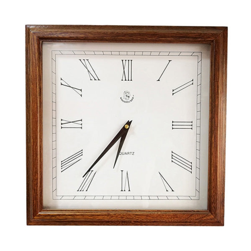 Woodpecker Quartz Analog Round Wall Clock 36 x 36 cm – 7376