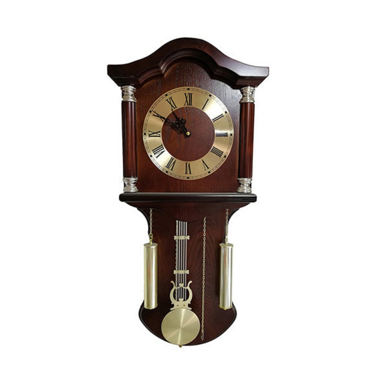 Woodpecker Solid Wood Quartz Large Wall Clock with Pendulum 30 x 70 cm – 9423