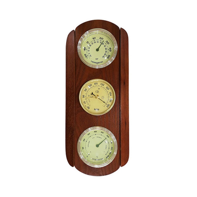 Woodpecker Thermometer Barometer Hygrometer 30 x 13 cm – 205