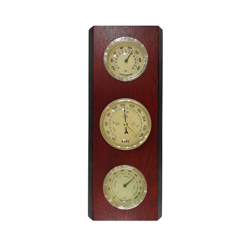 Woodpecker Thermometer Barometer Hygrometer 36 x 14 cm – 219