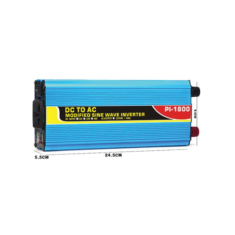 Conqueror 900 Watt Power Inverter DC 12 To AC 220V – PI1800