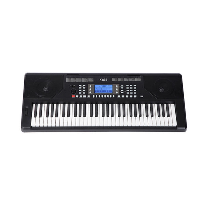 Conqueror Electronic Multifunctional LCD Keyboard Portable 61 Key with Touch Response – MKY186