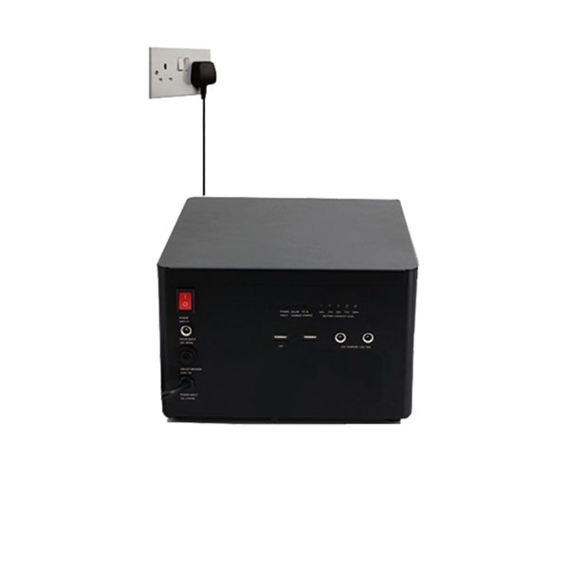Conqueror UPS Power Supply 300 Watts 2 Way Charging with Solar Panel USB and Universal Socket Outputs – CUP500