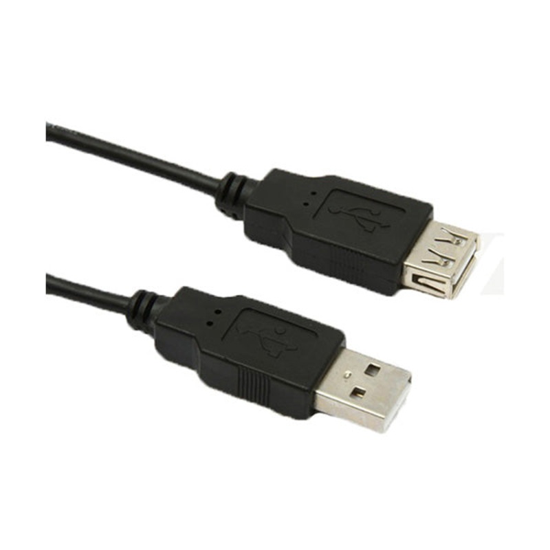 Conqueror USB 2.0 Extension Cable Male to Female Nickel Plated 5 Meter – C15D
