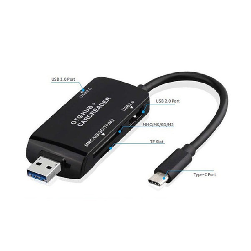 Hub Card Reader All-in-One USB Type-C – TC023