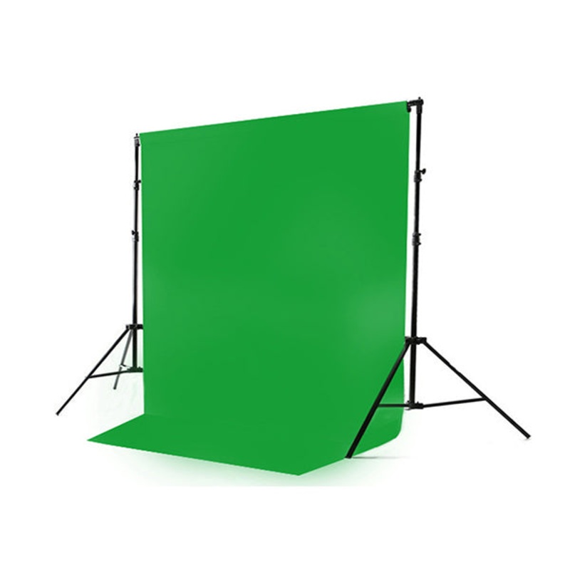 Portable Multipurpose Green Screen Fabric Adjustable Tripod Background for Photo, Video, Live Game, Virtual Studio – CSE260