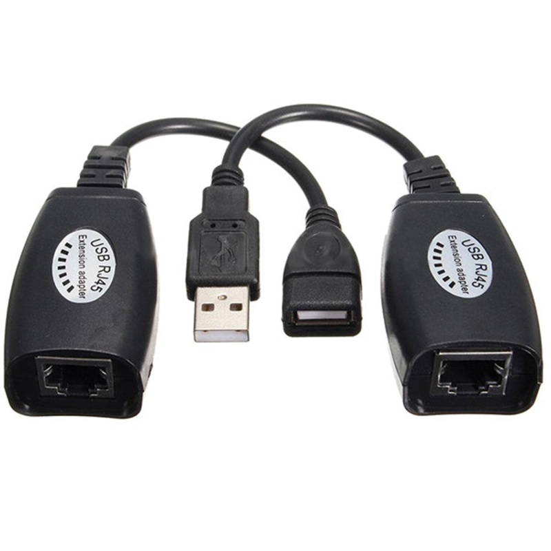 USB Extension Adapter RJ45 Cable Sender and Receiver – G211A