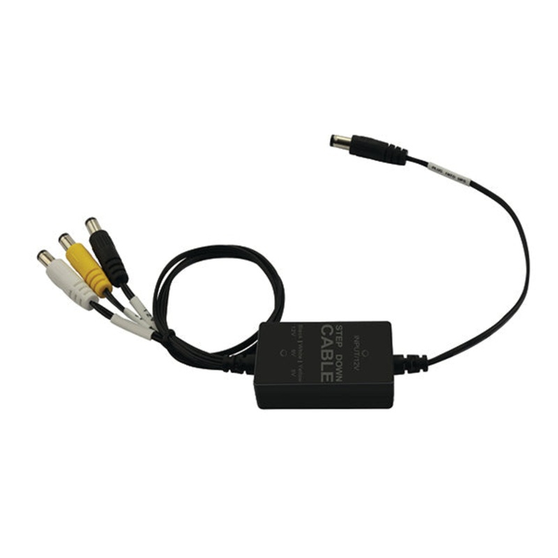 Voltage Step Down Converter Male to Male Cable 12V to 5V/9V/12V DC Power Regulator- PAC100