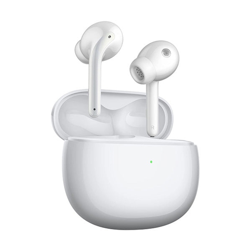 Xiaomi Buds 3, Up to 40dB ANC, 3 ANC Modes, Dual Transparency Modes, Dual-Magnetic Dynamic Driver, Hi-Fi Sound Quality, 32 Hours Battery Life, IP55 Dust and Water Resistance, Wireless Charging