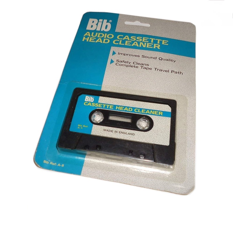 Bib Audio Cassette Tape Head Cleaner – CL103
