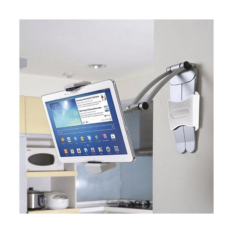 Conqueror 2-in-1 Wall Hanging and Desktop Stand for Holding from 6 Inches to 8.5 Inches Width Mobiles or Tablets – A16