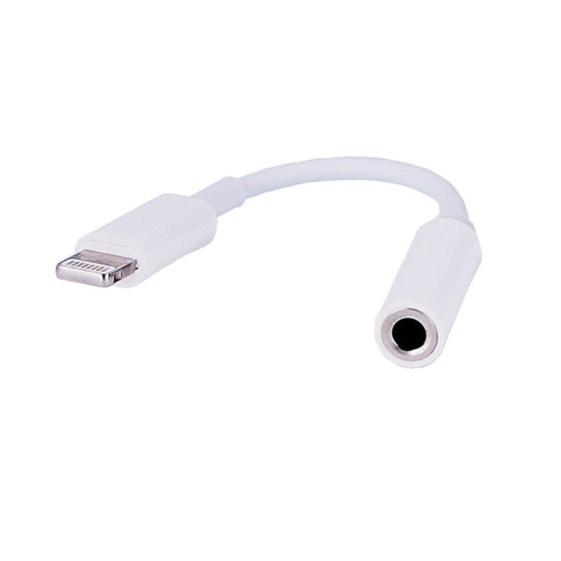 Conqueror Cable Lightning to 3.5 SP AUX 3mm Male to Female Adapter for iPhone – C24