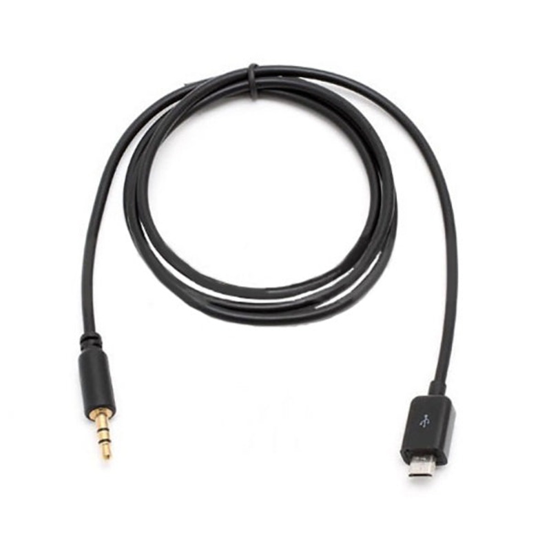 Conqueror Cable micro USB to 3.5mm Audio Output Male to Male – C128