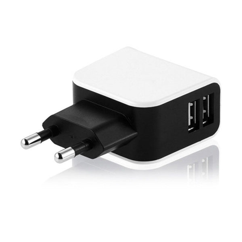 Conqueror USB Double Power Adapter Wall Charger – CH58C