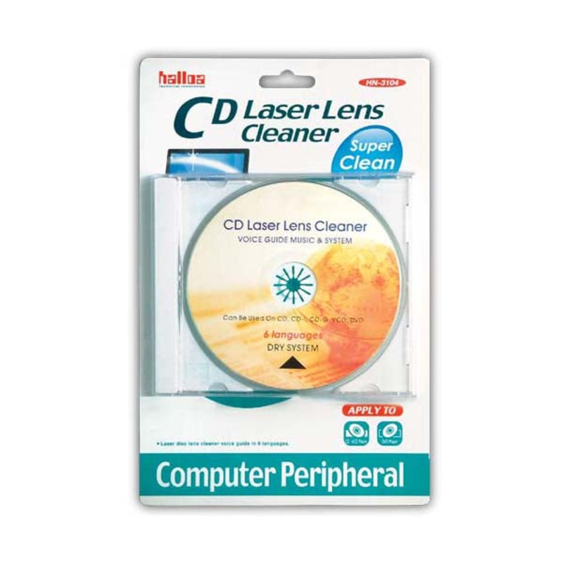 Halloa CD / DVD Laser Lens Cleaner Dry – HN3104