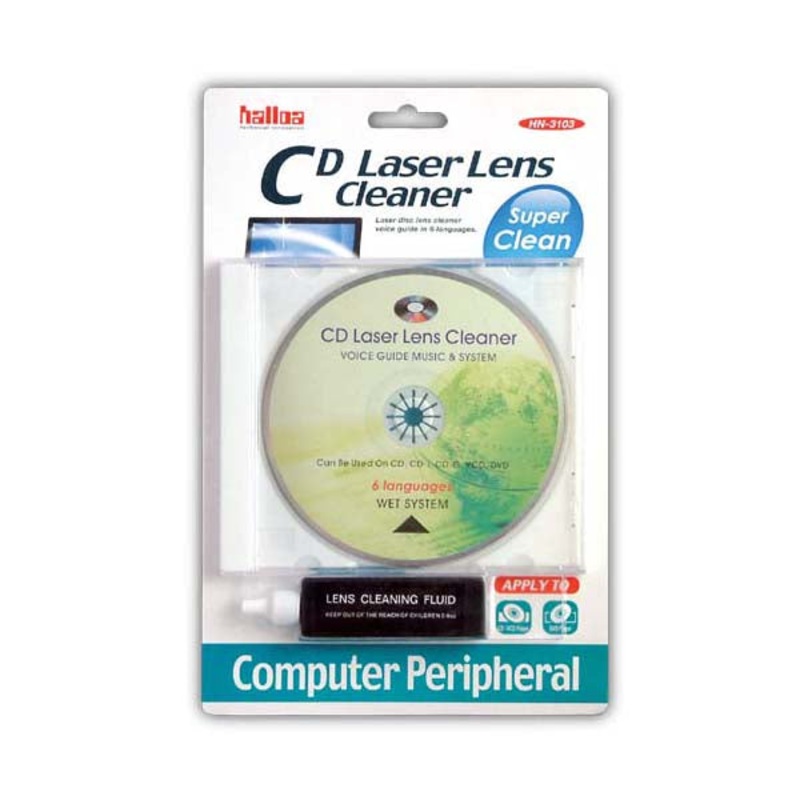Halloa CD / DVD Laser Lens Cleaner Wet – HN3103