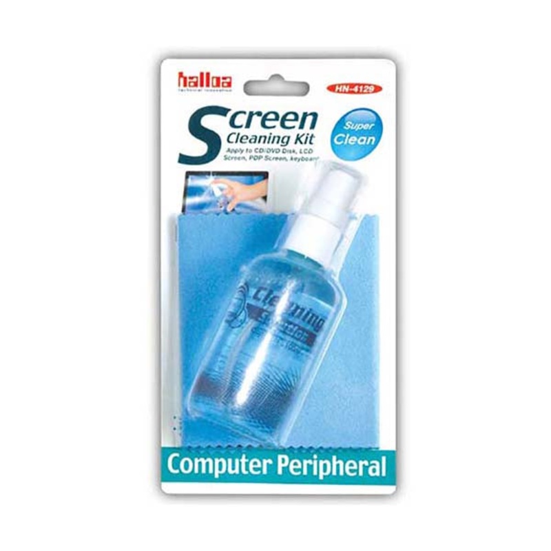 Halloa Computer Cleaning Kit with Brush and Cleaning Solution – HN4129