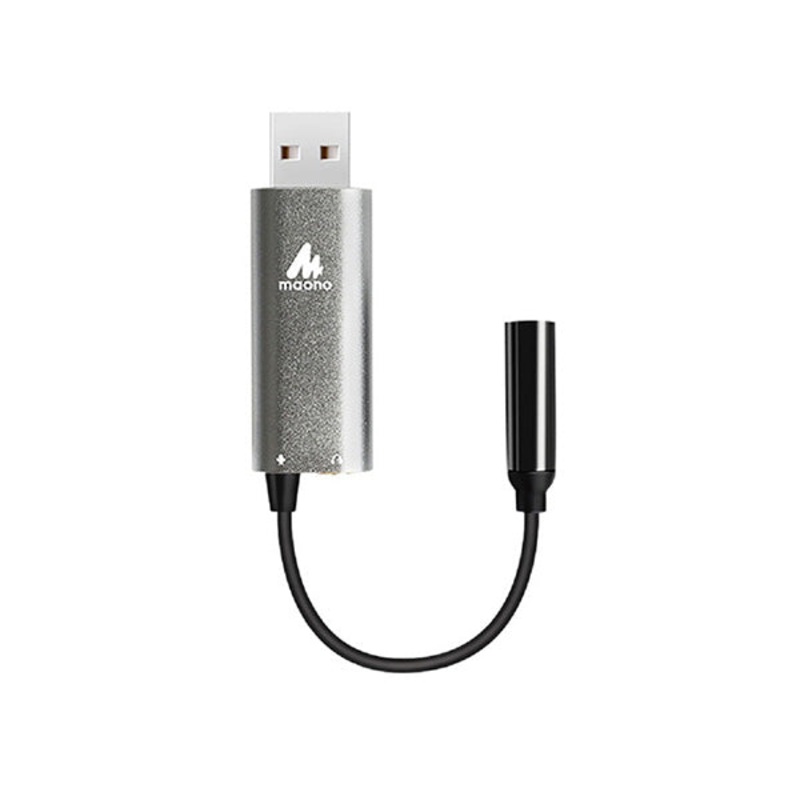 Maono Monitorable Digital USB Sound Card Adapter – AD304