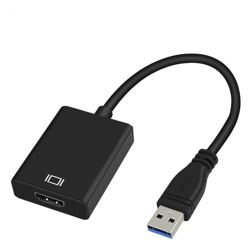 USB to HDMI Male to Female Converter Adapter Multi-Monitor Adapter with Audio – G193