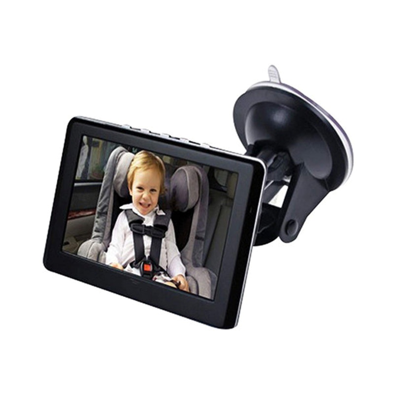 Conqueror Monitor Rearview Dashboard Camera for Parking with 3.5 Inches Display, 170 Degrees Wide Angle, Night Vision – M359