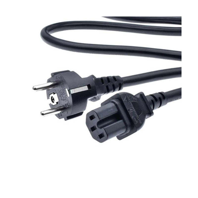 Conqueror PC Computer Power Cable EU Type 2 Meters – C21B