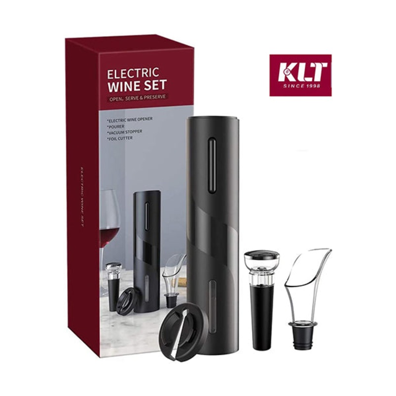 KLT Electric Wine Bottle Openers Set KB1-601901A – 11028