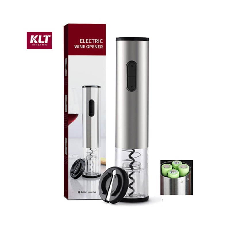 KLT Stainless Electric Wine Opener Set KB1-601807A – 13023
