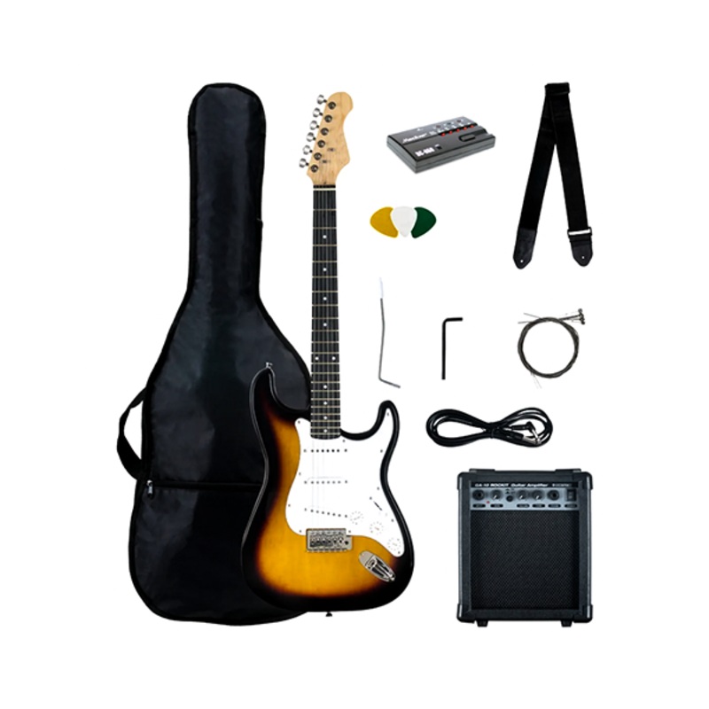 Maxtone Professional Electric Guitar Package, Complete Starting Set