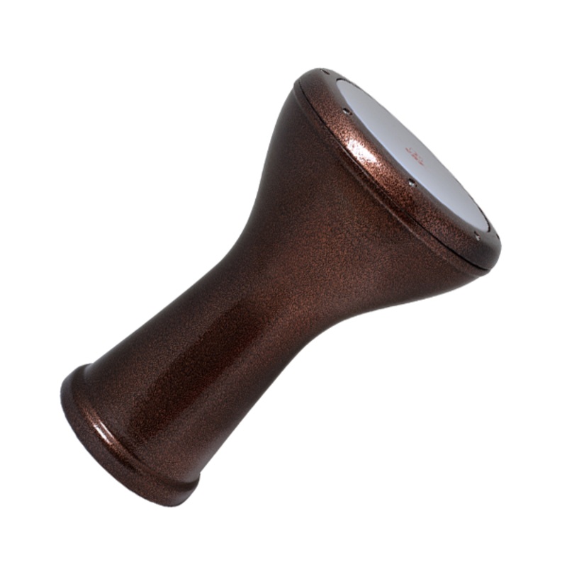 Metal Coated Darbuka, Professional Egyptian Darbuka + Free Carrying Case