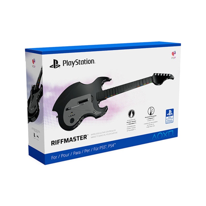 PlayStation 5, PlayStation 4 RIFFMASTER Wireless Guitar Controller