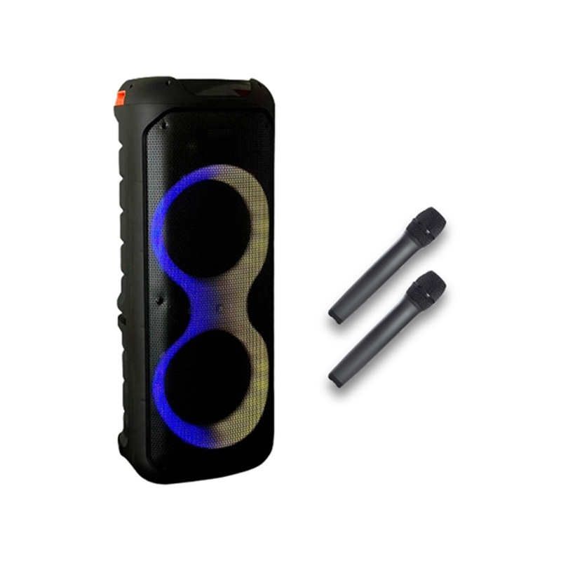 Portable Karaoke Speaker Sing-e ZQS10215 with Dual Mic