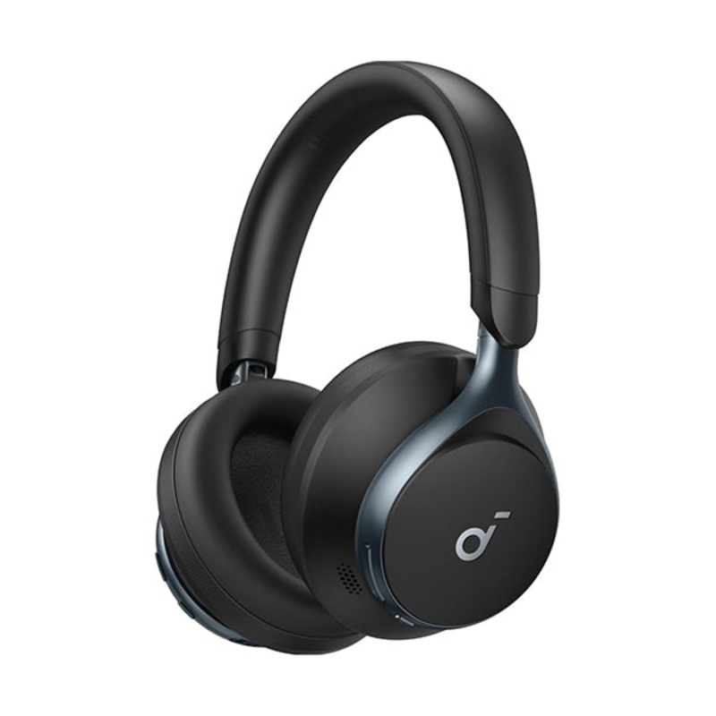Soundcore by Anker, Space One, Active Noise Cancelling Headphones, 2X Stronger Voice Reduction, 40H ANC Playtime, App Control, LDAC Hi-Res Wireless Audio, Comfortable Fit, Clear Calls, Bluetooth 5.3