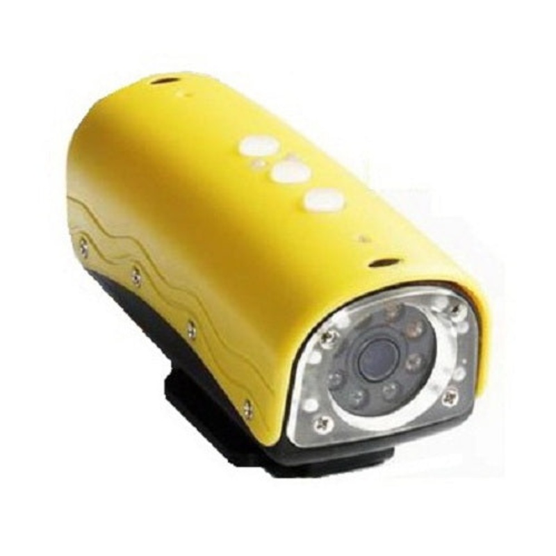 Sports Action Camera Full HD Waterproof Mini DV Camcorder Bike Camera with Bicycle Light and Full Mounting Kit – RD52