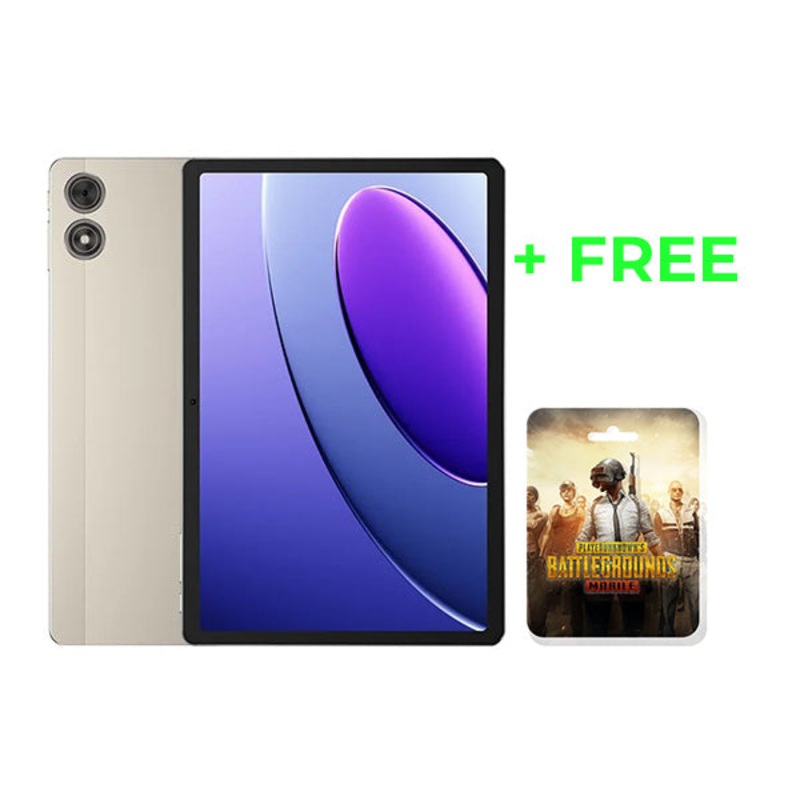 Tecno MegaPad 10 10.1 Inches 4GB/128GB, 4G LTE + Free Case & Accessories + Free PUBG Mobile 60 UC Voucher + 100 Days Screen Replacement Warranty