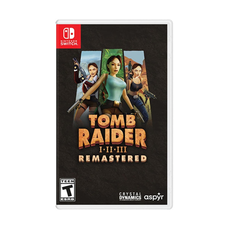 Tomb Raider I-III Remastered Starring Lara Croft – Nintendo Switch
