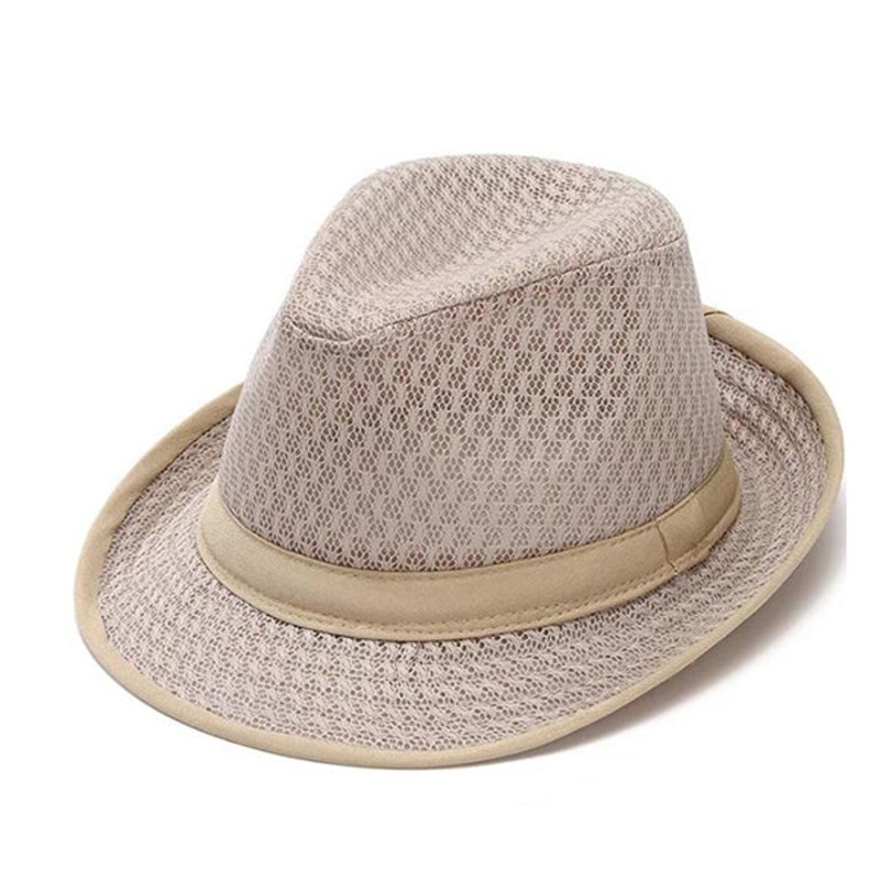Unisex Fedoras Straw Hat, Available in Different Colors