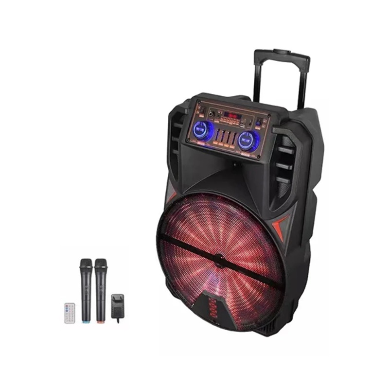 YB-1502 DJ 15 Karaoke Speaker Dual Mic