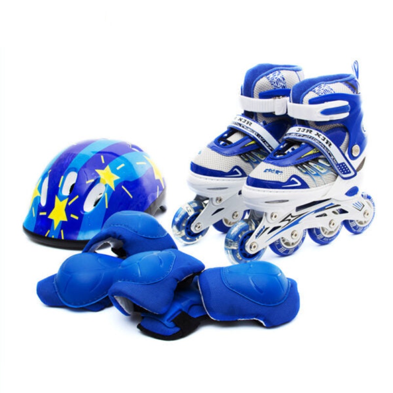 Adult & Kids Adjustable Roller Skates With Safety Kits K603CT – Small