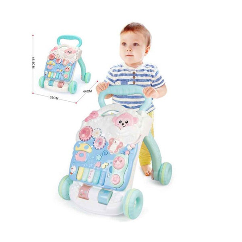 Baby Trolley Activity Walker, Musical Baby Walker