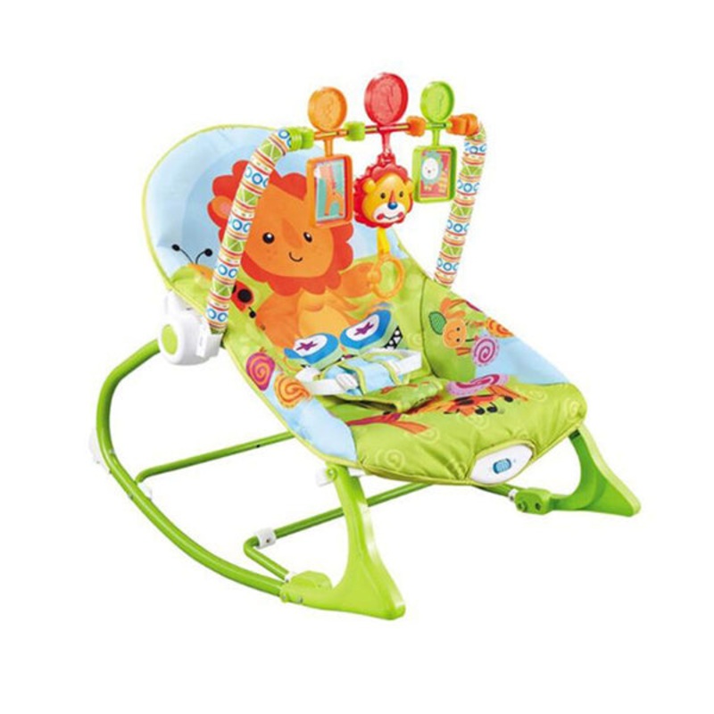 Comfortable 2 In 1 Baby Rocking Chair With Elastic String