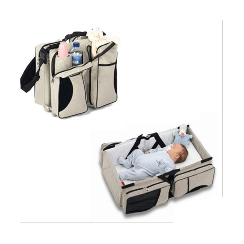 Cool Gift, 2 In 1 Baby Travel Bed & Bag – 94899