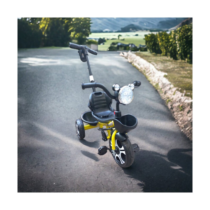 Elegant Kids Tricycle with Push Bar #17-1