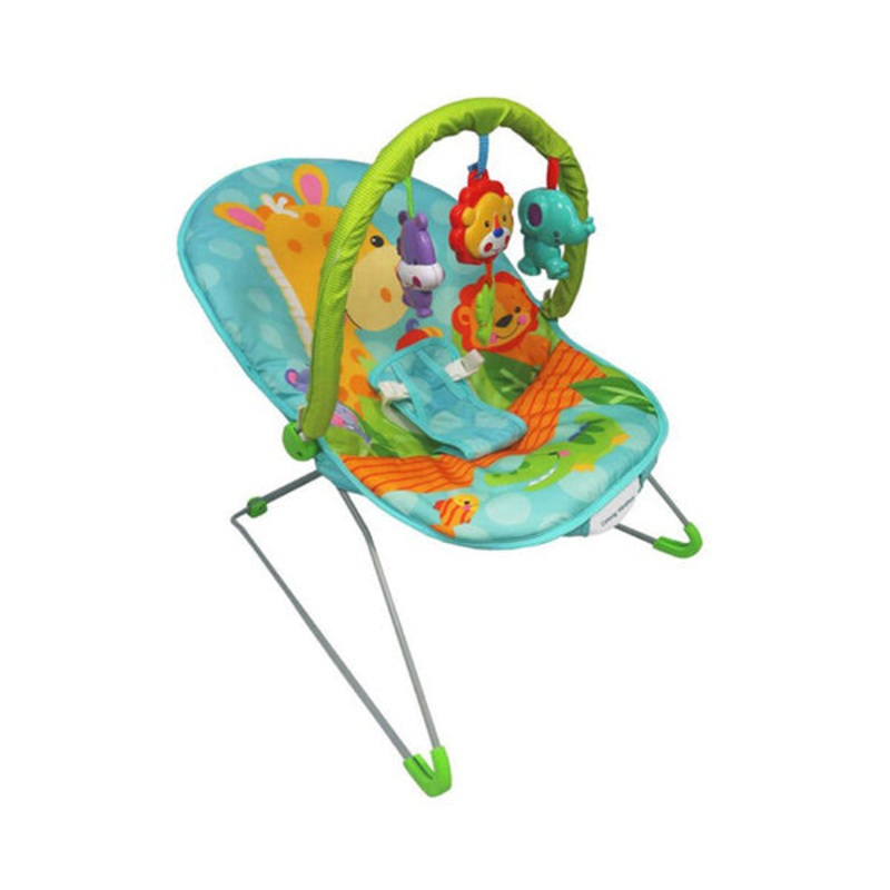 Jolly Giraffe Baby Bouncer Rocker Chair With Soothing Music, Vibrations