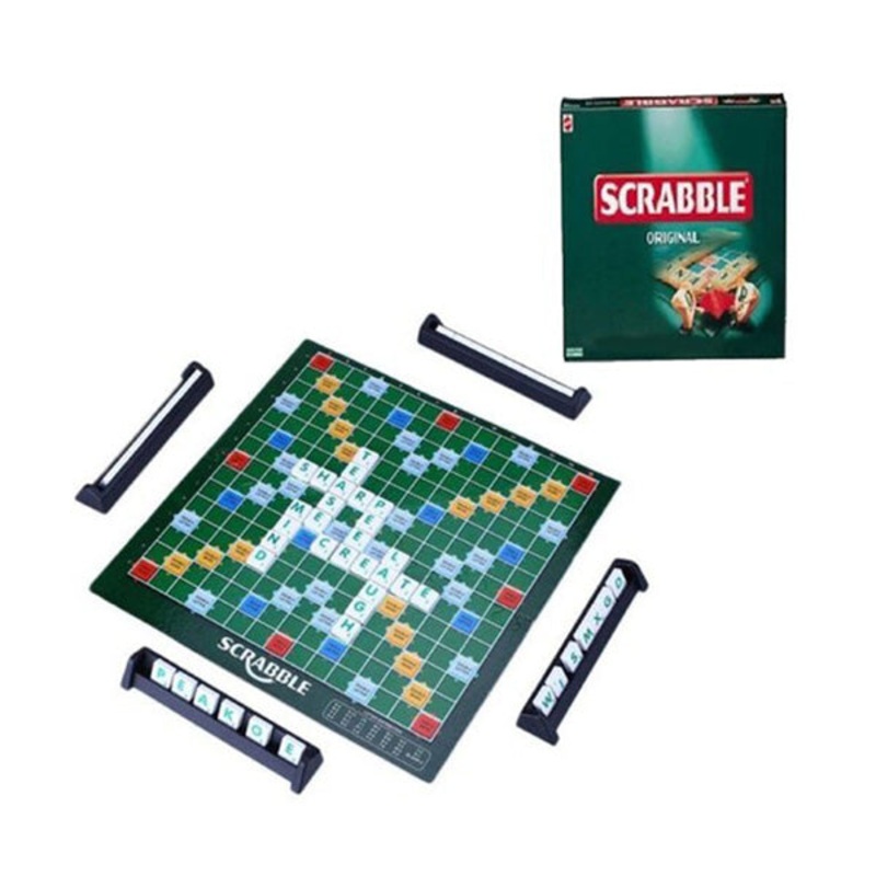 Mini Scrabble Board Game|Green|Brand New