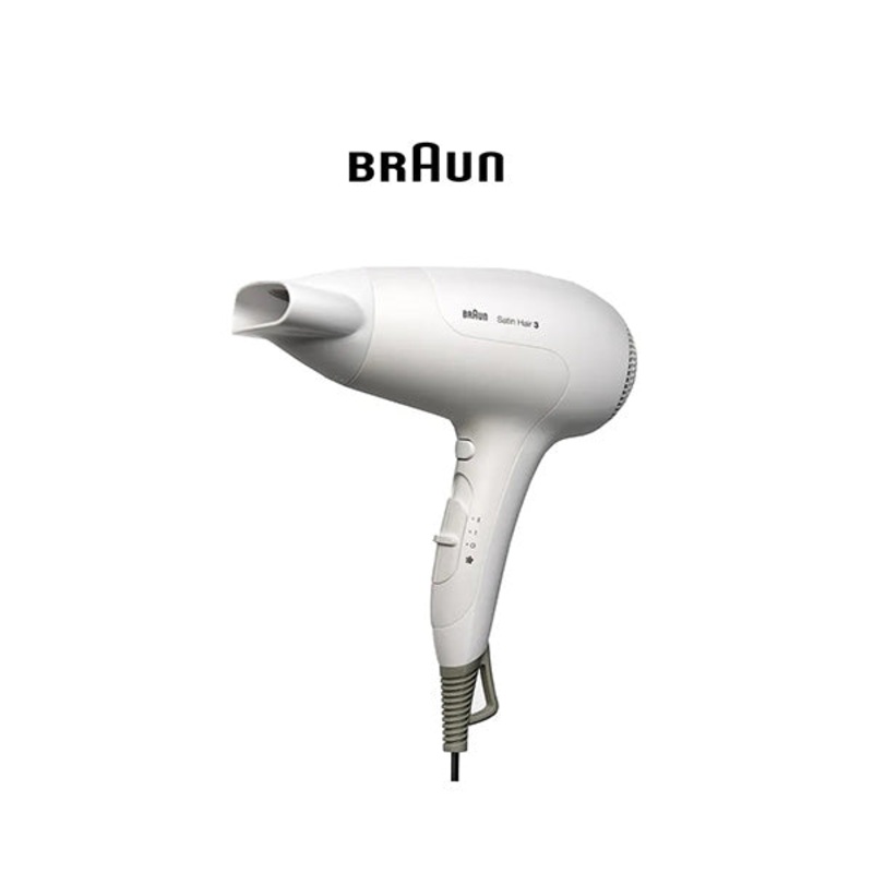 Satin Hair 3 PowerPerfection dryer HD380 with Ionic Function and Styling Nozzle 2000W