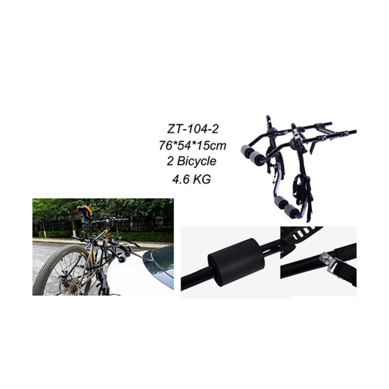 Zentorack Bike Carrier Mount Bicycle Rack – 2 Bikes