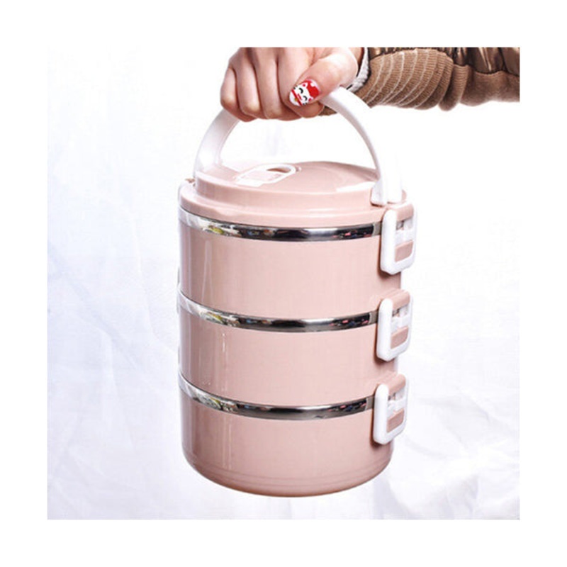 Cool Gift, Food Flask Lunch Box – 3 Layers
