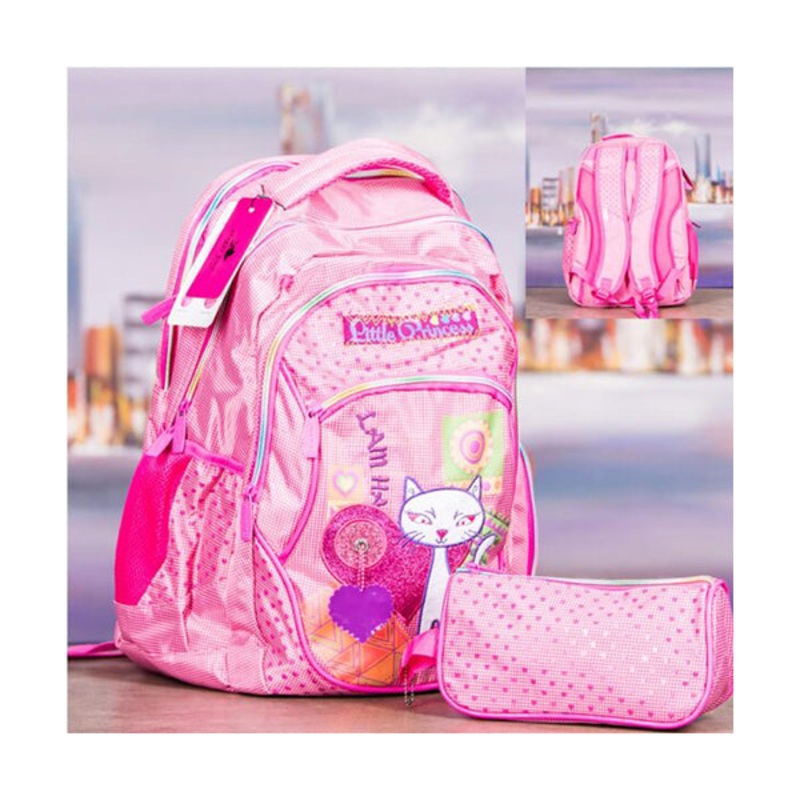 Glossy Bird, School Bag 87114|Pink|Brand New