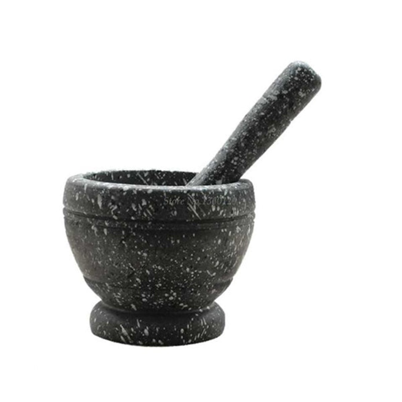 Household Manual Garlic Grinder Set Resin Pot – 92120